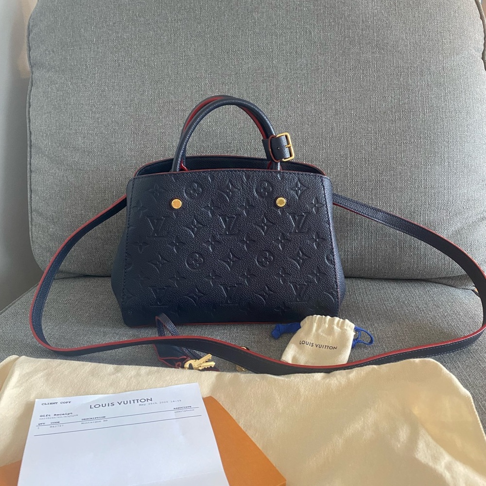 LV Montaigne BB in navy